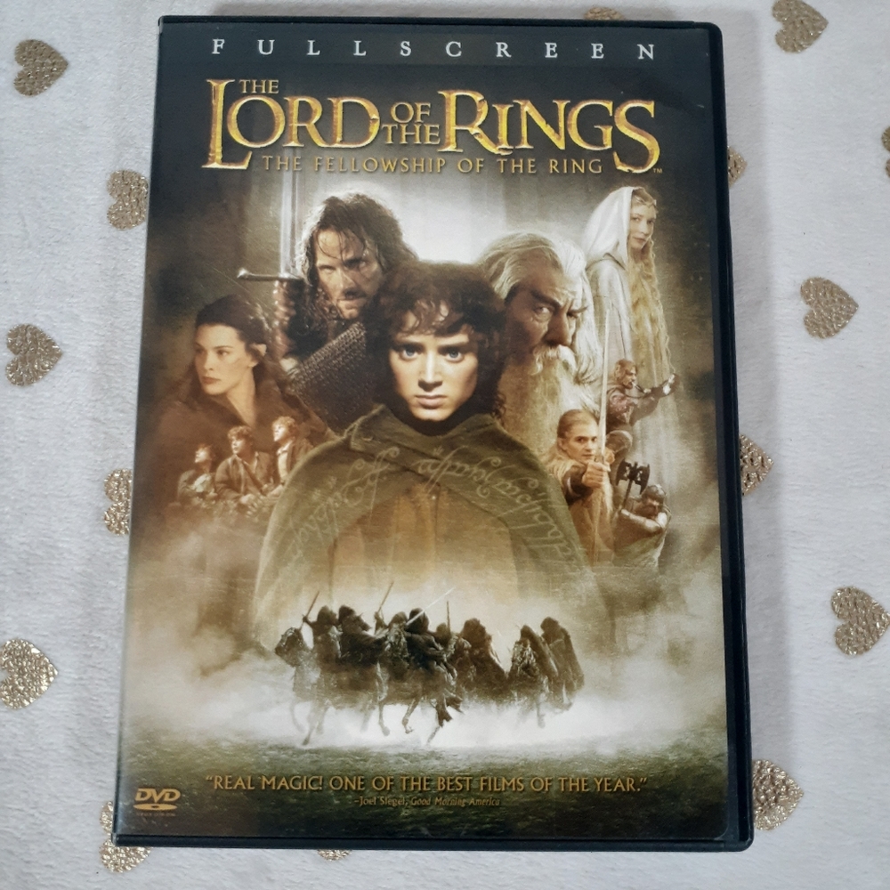 🎉HP🎉 📀📼 10/$25 Lord Of The Rings: The Fellowship Of The Ring DVD